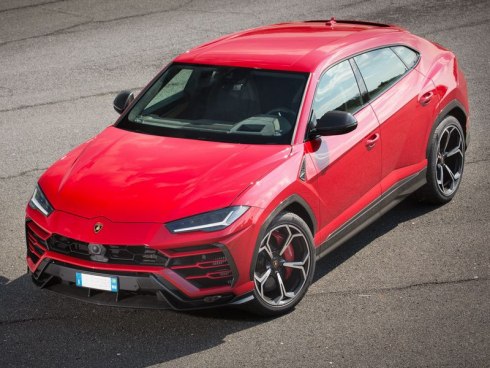 Rent Lamborghini Urus Red