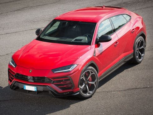 Rent Lamborghini Urus Red